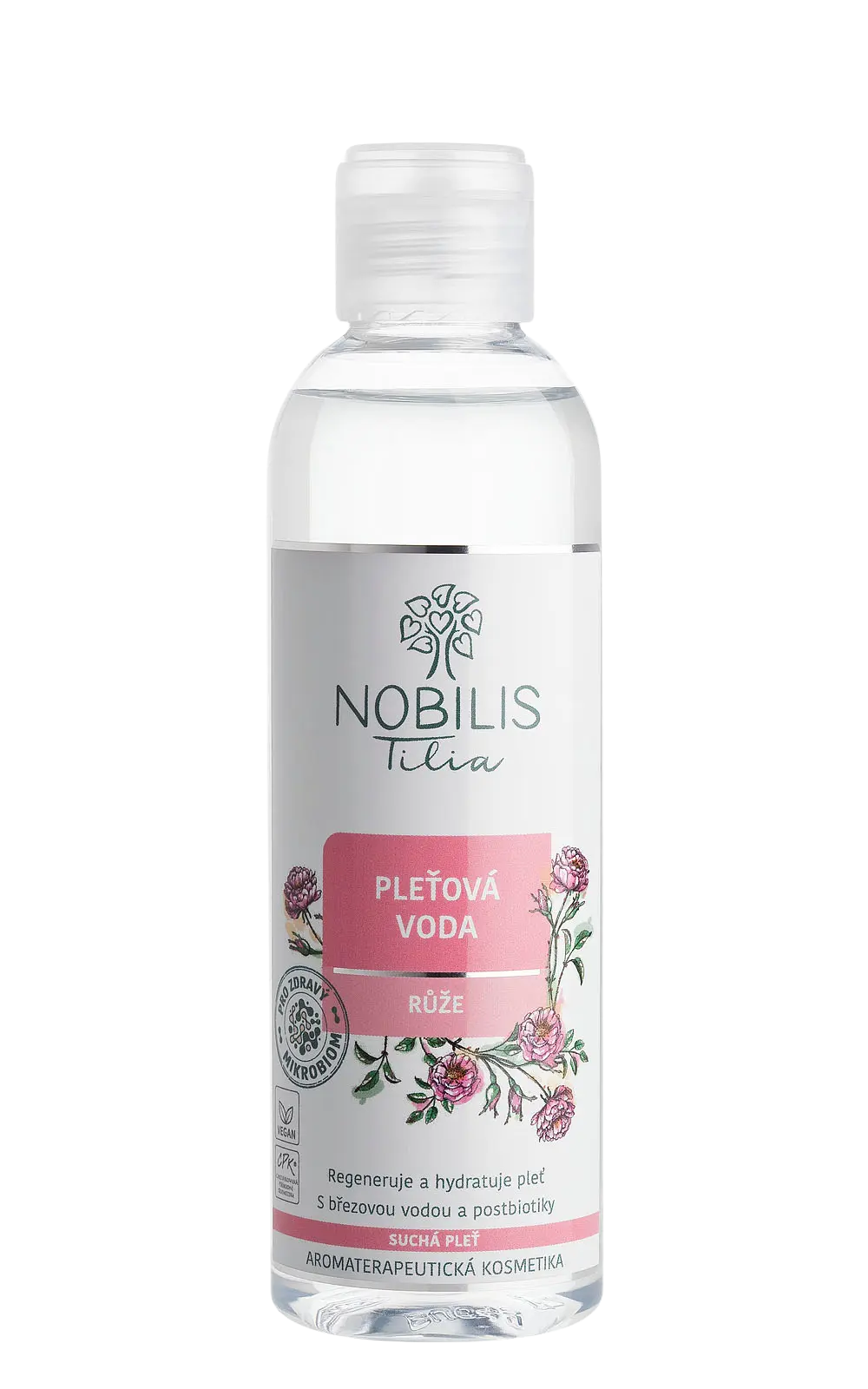 Nobilis Tilia Pleťová voda Růže 200 ml