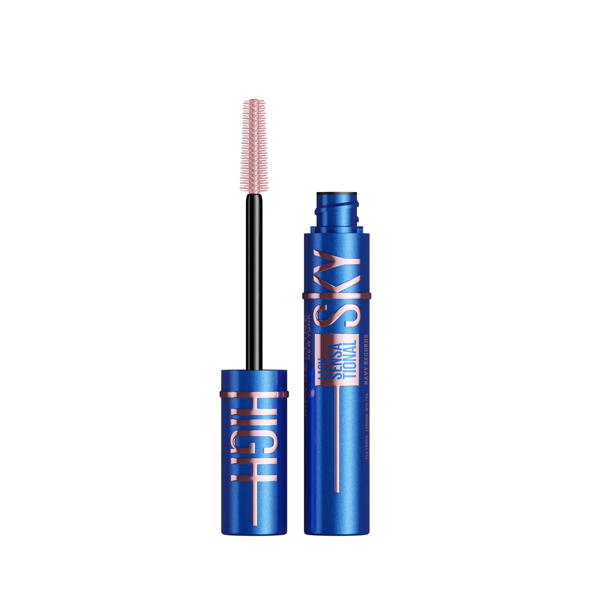 Maybelline New York Sky High Navy Blue řasenka 7,2 ml