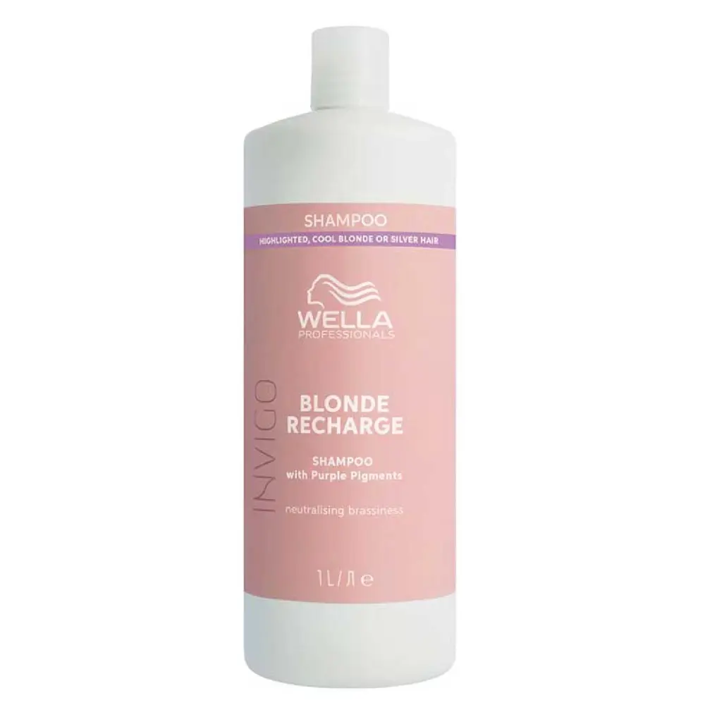 Wella Professionals Šampon pro blond vlasy Invigo Blonde Recharge (Color Refreshing Shampoo) 1000 ml