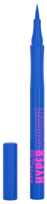 Maybelline Voděodolná oční linka ve fixu Hyper Precise All Day (Liquid Pen) 1 ml Cobalt Blue