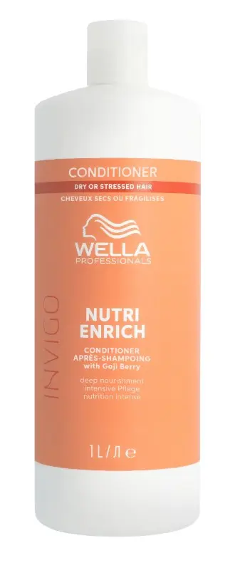 Wella Professionals Invigo Nutri-Enrich Conditioner with Goji Berry vyživující kondicionér pro suché a poškozené vlasy 1000 ml