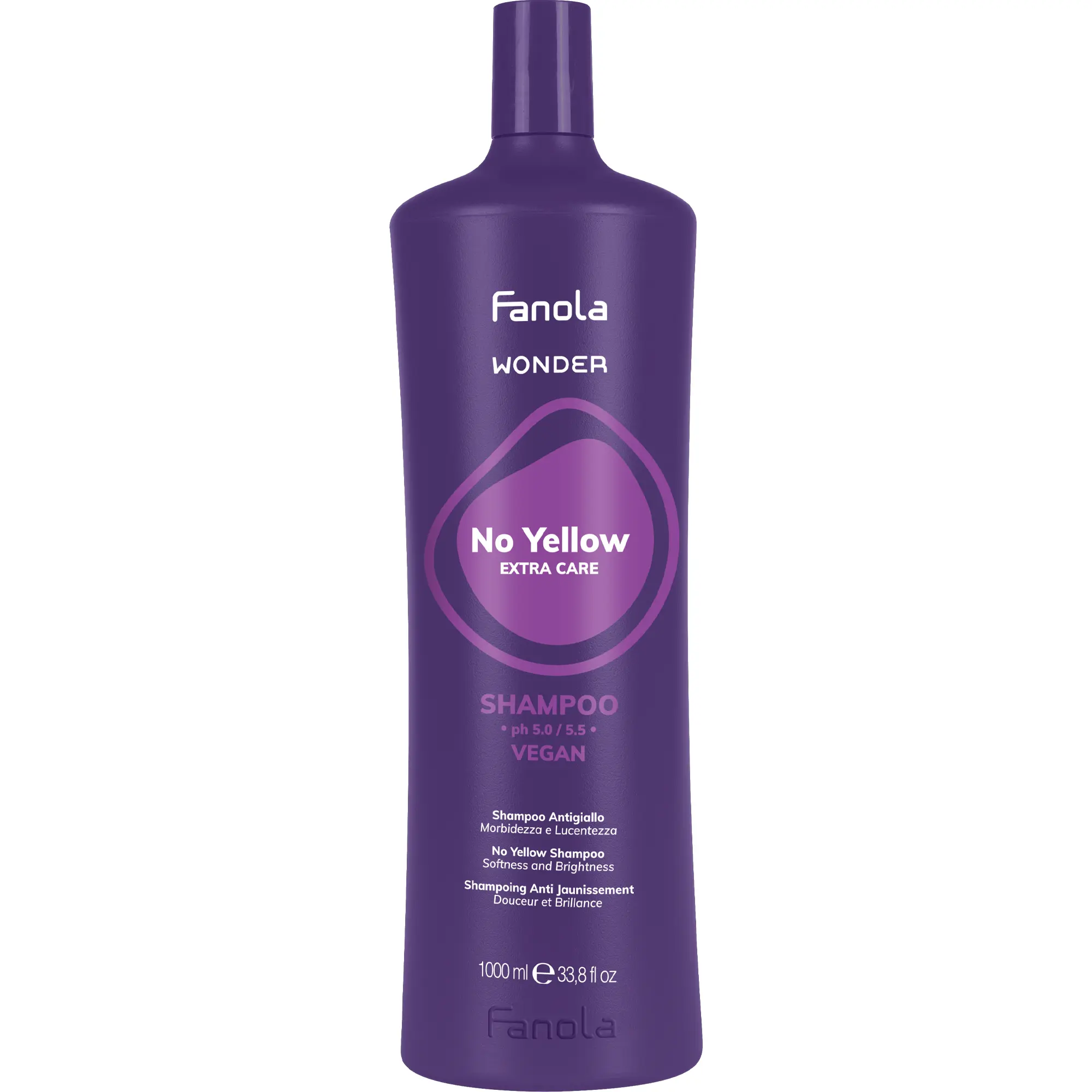 Fanola Šampon neutralizující žluté tóny Wonder No Yellow Shampoo 1000 ml