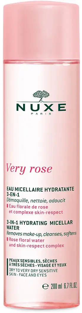 Nuxe Very Rose Micelární voda pro citlivou pleť micelární voda pro citlivou pleť 200 ml