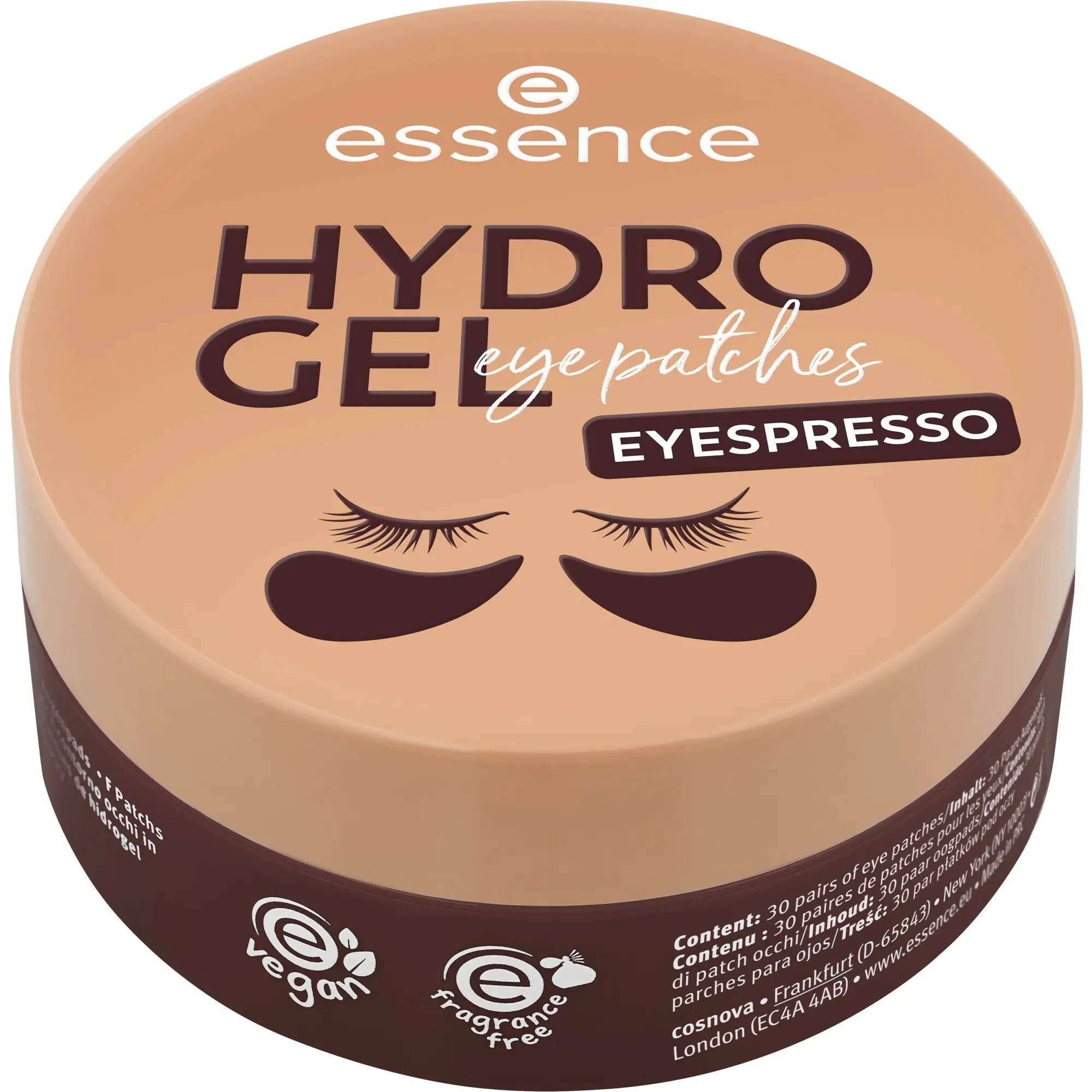 essence Hydrogelové polštářky pod oči Eyespresso