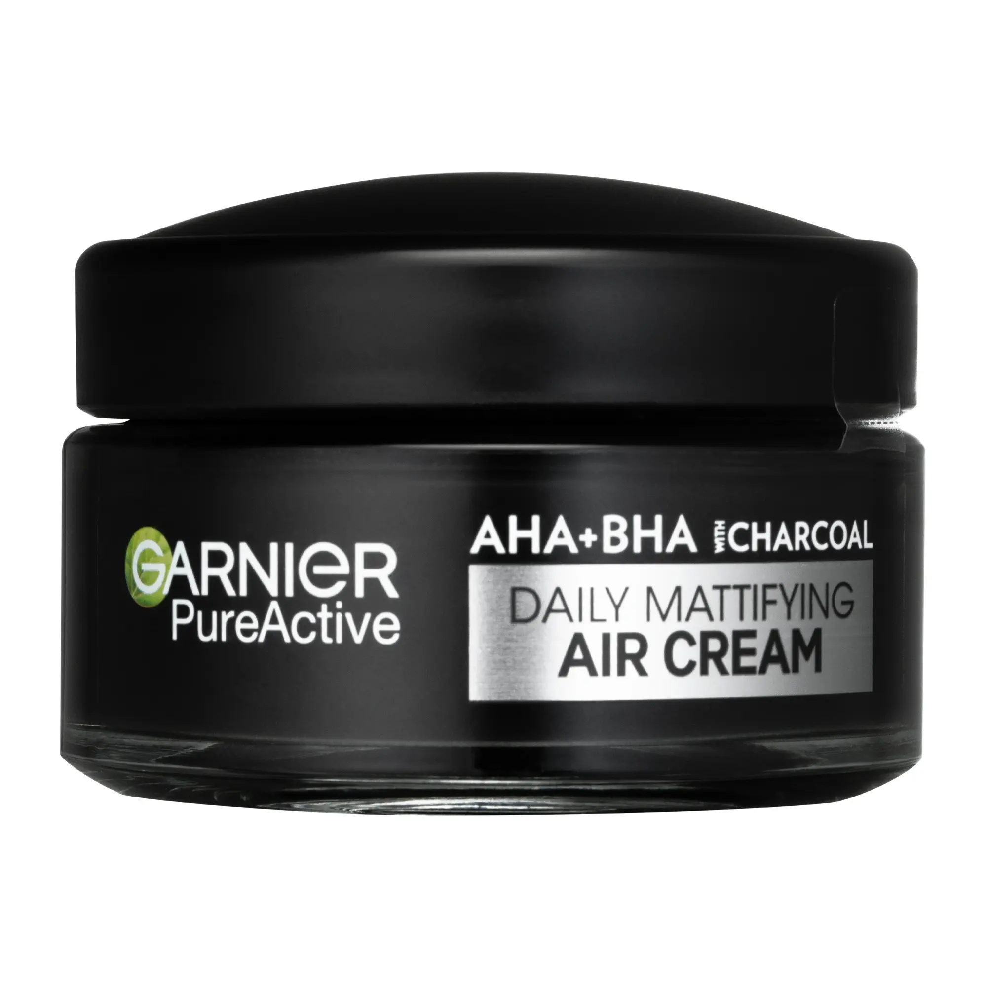Garnier Matující pleťový krém AHA + BHA Charcoal Pure Active (Daily Mattifying Air Cream) 50 ml