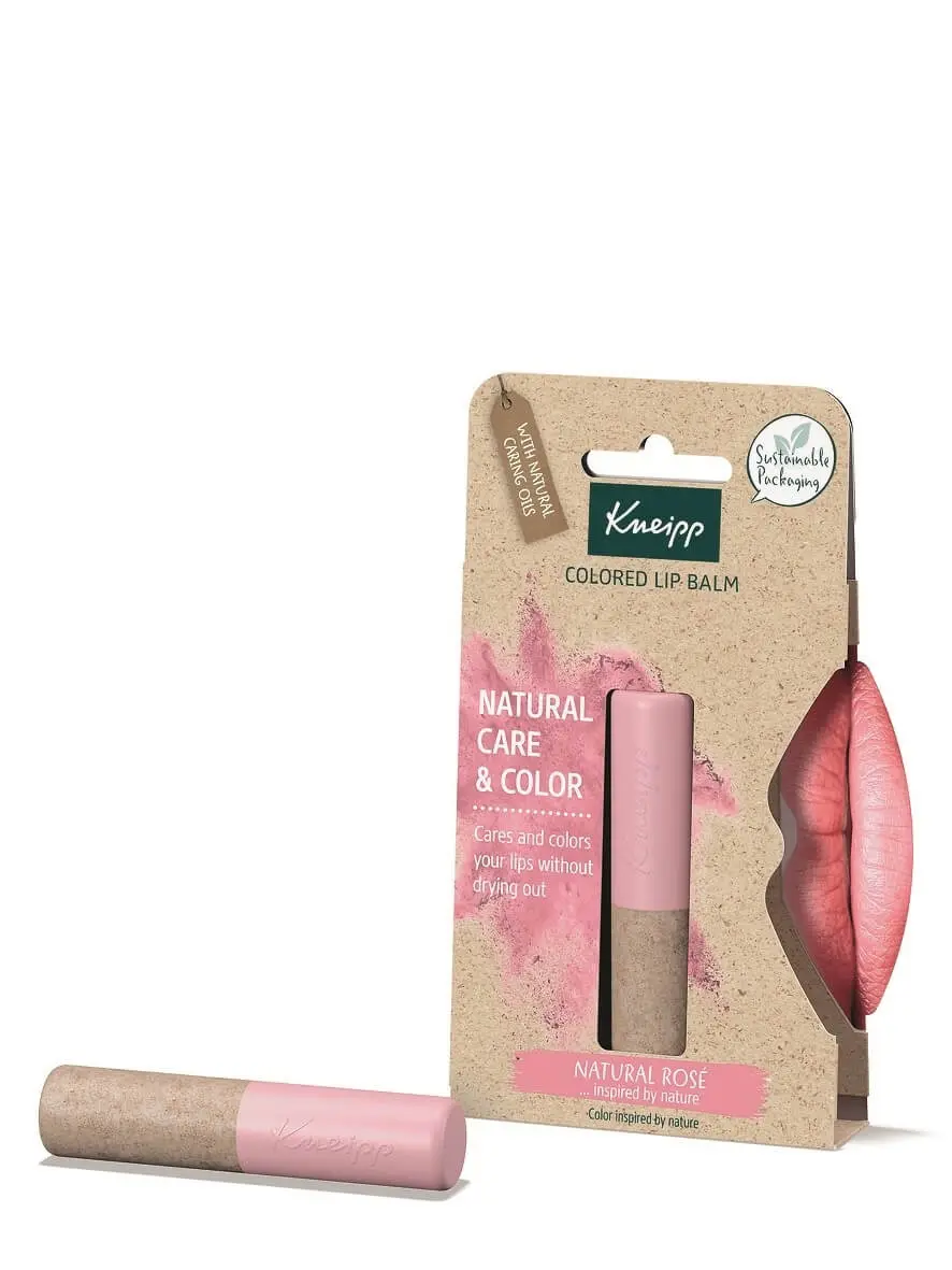 Kneipp barevný balzám na rty Rosé