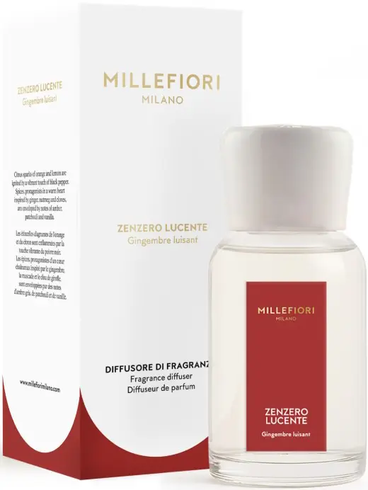 Millefiori Milano Zenzero Lucente aroma difuzér 250 ml