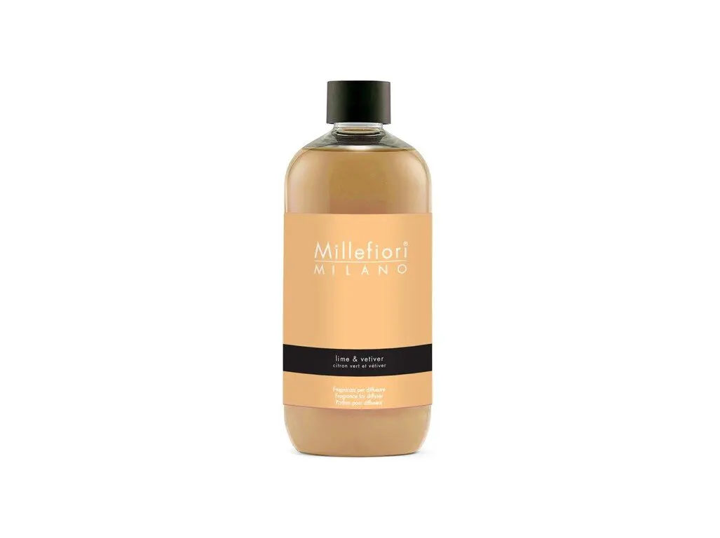 Millefiori Milano Lime & Vetiver náplň pro aroma difuzér 250 ml
