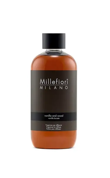 Millefiori Milano Vanilla & Wood náplň pro aroma difuzér 250 ml