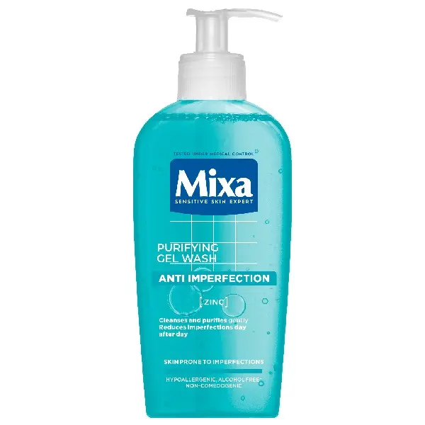 MIXA clean gel 200ml Akné
