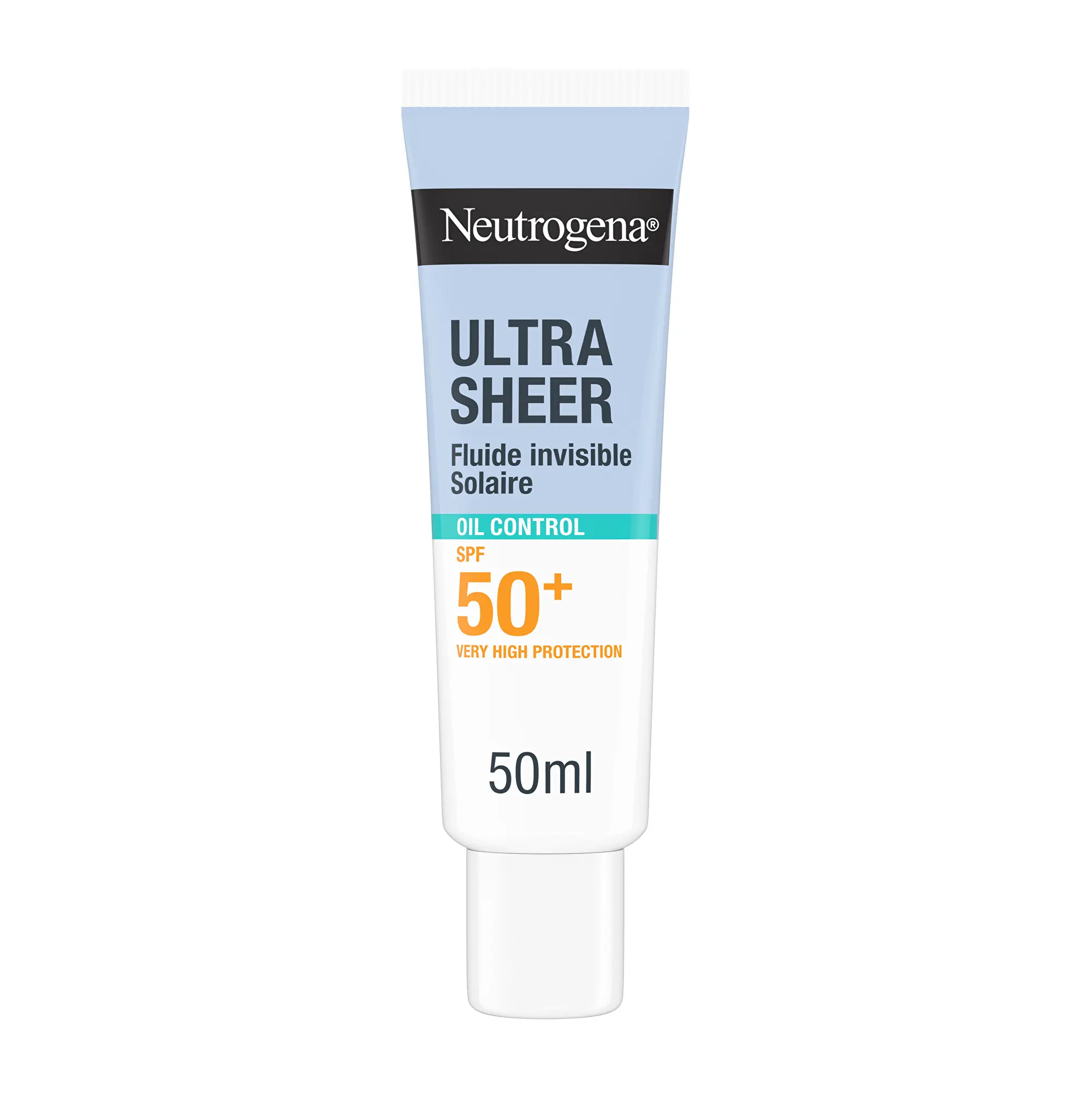 Neutrogena Neviditelný pleťový fluid Oil Control Ultra Sheer SPF50+ 50 ml
