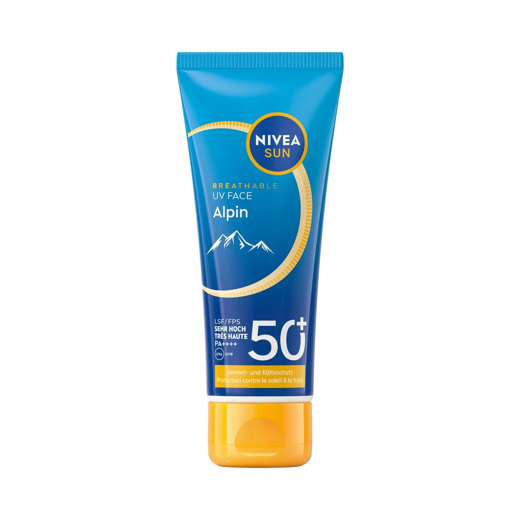 Nivea Krém na opalování SPF 50+ Alpin UV Face Cream 40 ml