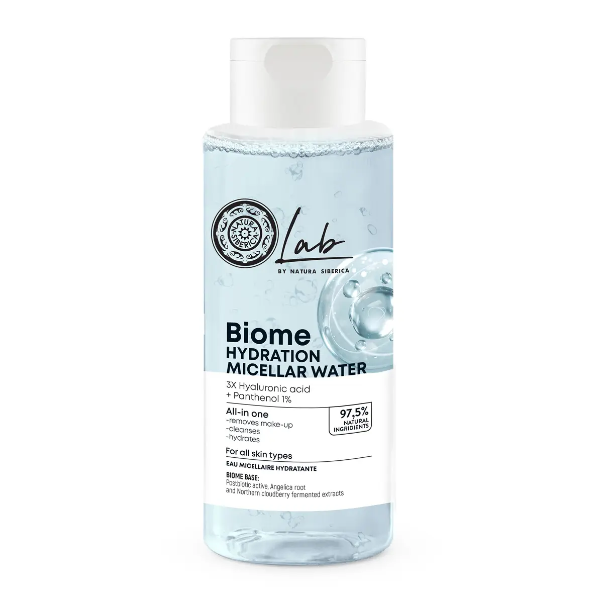 Natura Siberica Micelární voda Hydration (Micellar Water) 400 ml