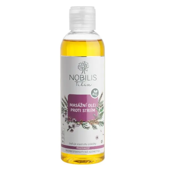 Nobilis Tilia Masážní olej proti striím 200 ml