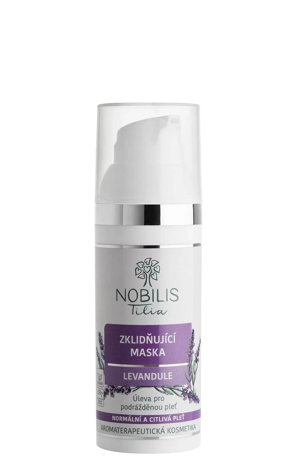 Nobilis Tilia Zklidňující maska Levandule 50 ml