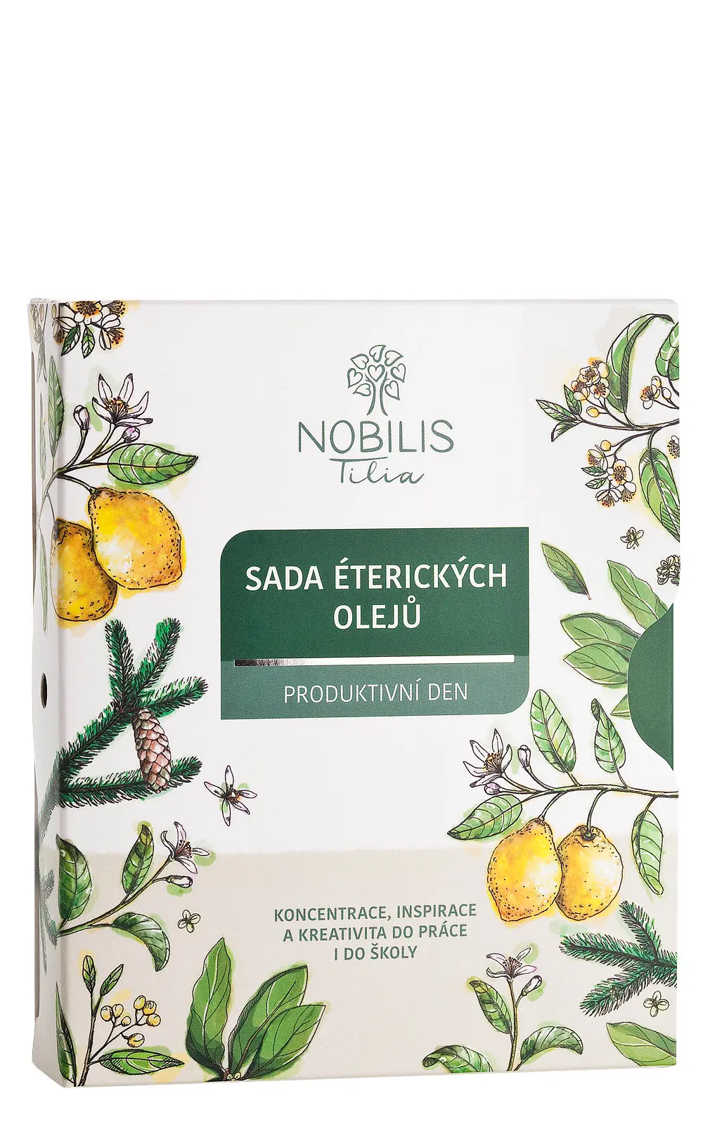 Nobilis Tilia Sada éterických olejů Produktivní den