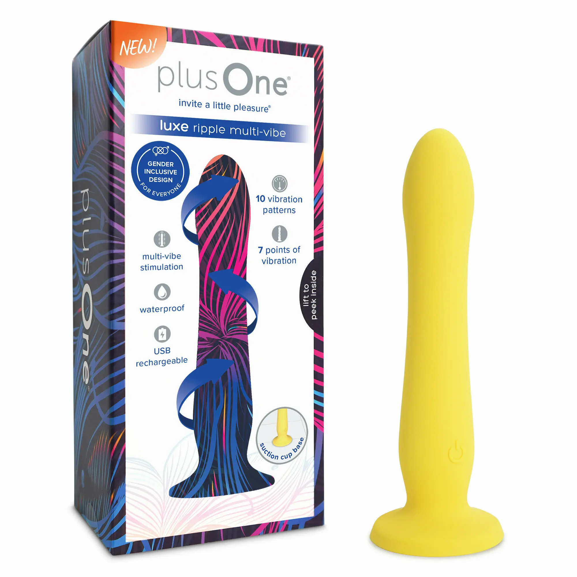 PlusOne Luxusní multi-vibrátor Masterpiece
