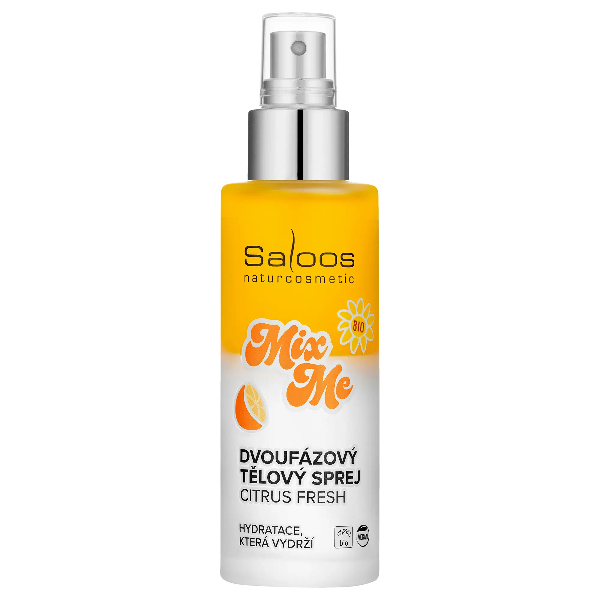 Saloos Dvoufázový tělový sprej Citrus Fresh 100 ml