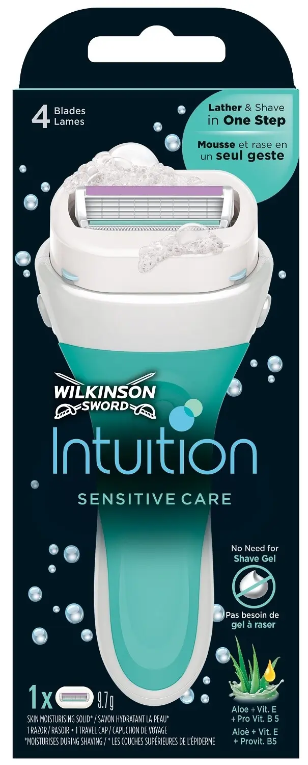 Wilkinson Sword Wilkinson Intuition Sensitive Care strojek + 1 náhradní hlavice