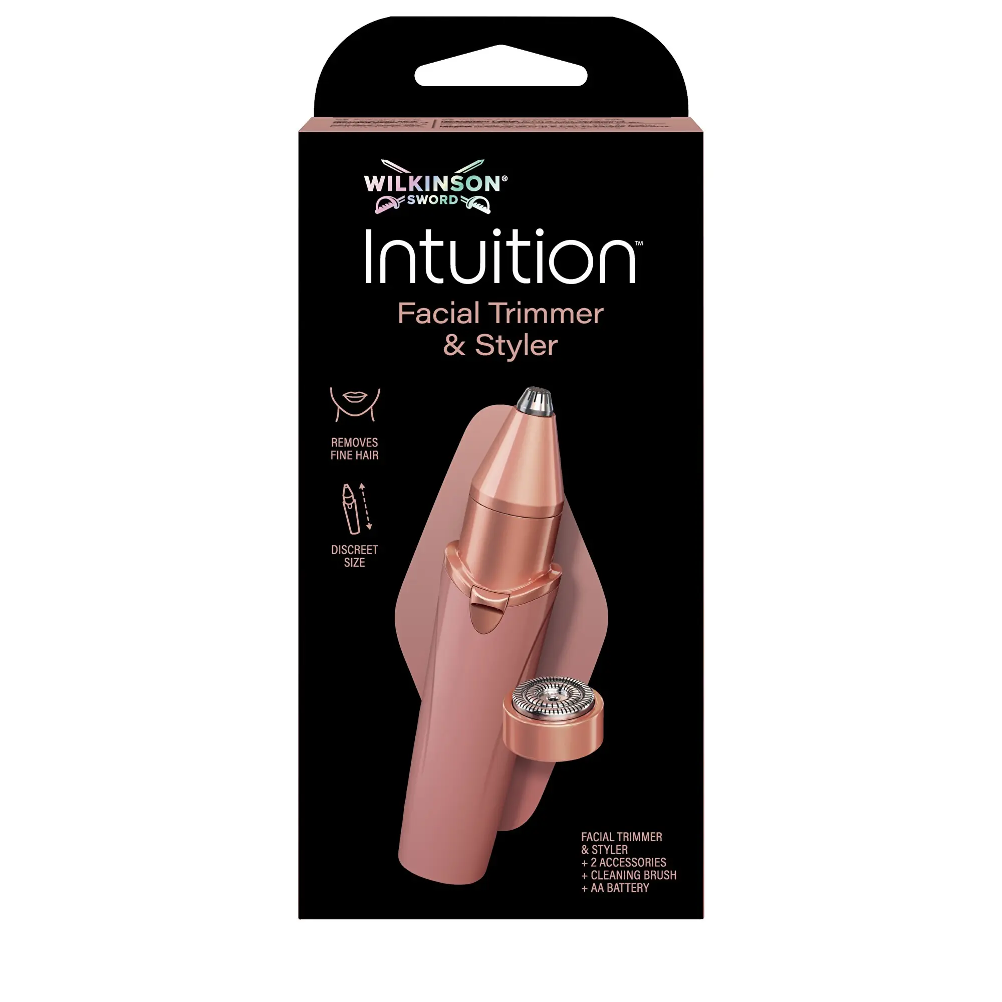 Wilkinson Sword Zastřihovač chloupků Intuition Perfect Finish 2 v 1