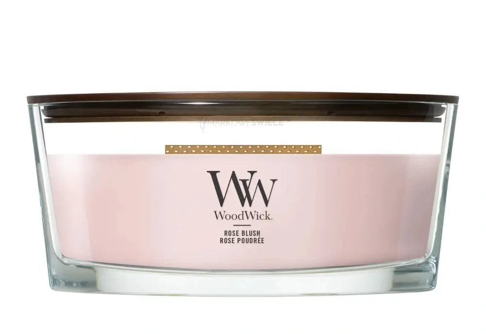 WoodWick Vonná svíčka loď Rose Blush 453,6 g