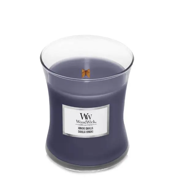 WoodWick Hinoki Dahlia vonná svíčka 275g