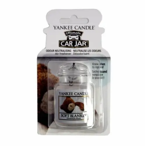 Yankee Candle Vůně do auta Jar Ultimate Soft Blanket 24 g