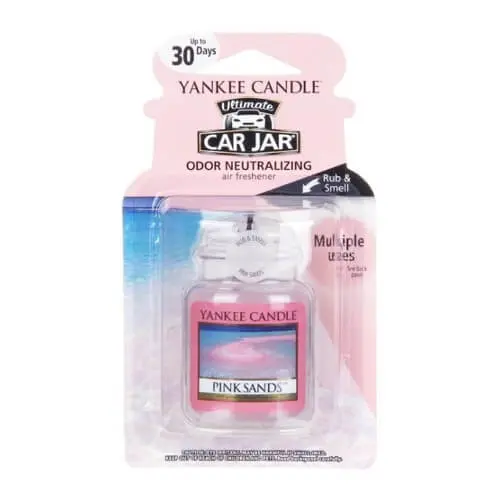 Yankee Candle Luxusní visačka do auta Pink Sands 1 ks