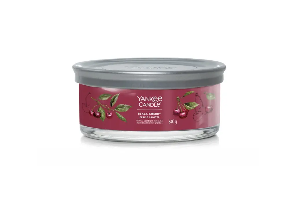 Yankee Candle Signature Black Cherry YC Signature tumbler 340g