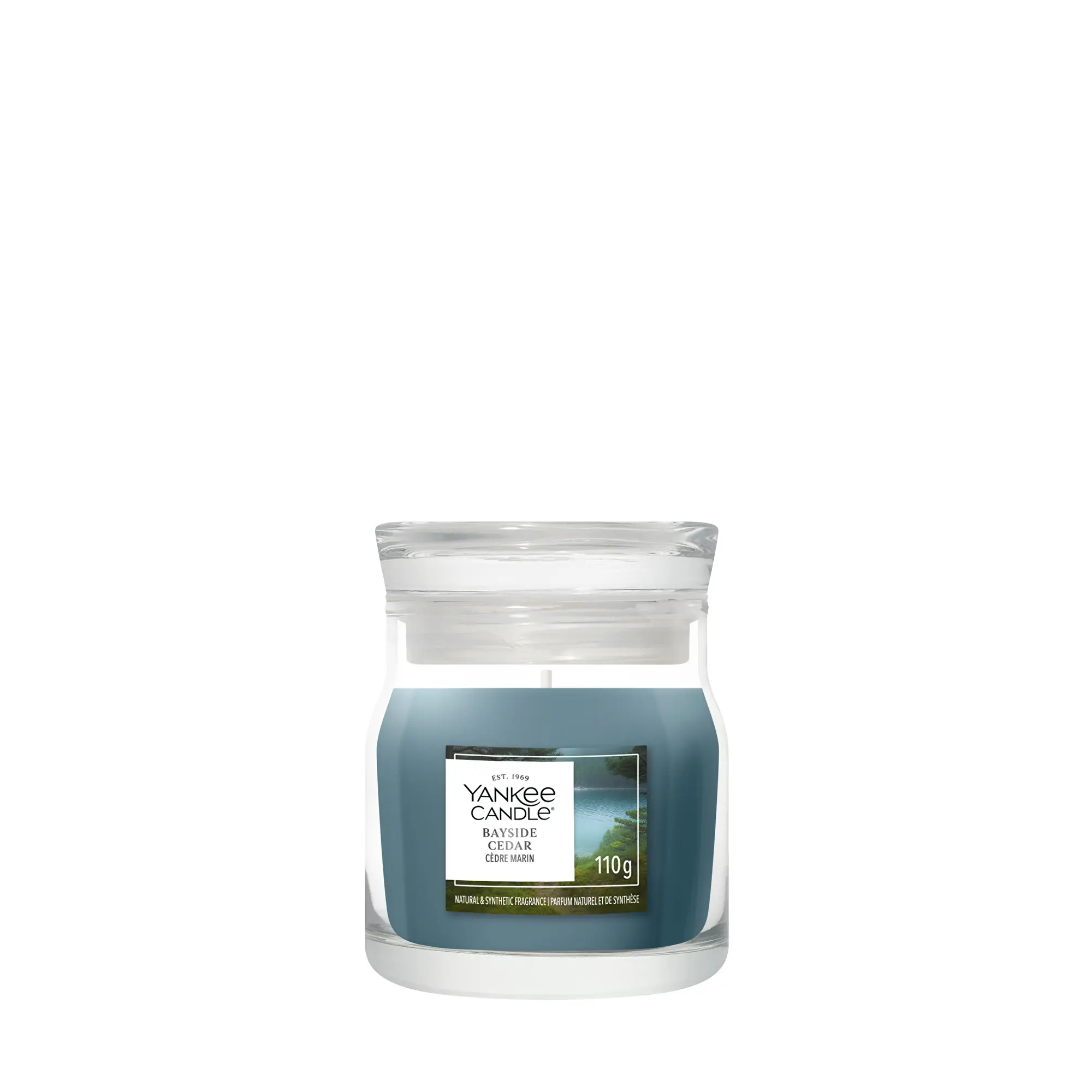 Yankee Candle Aromatická svíčka Signature sklo malé Lavender Vanilla 110 g