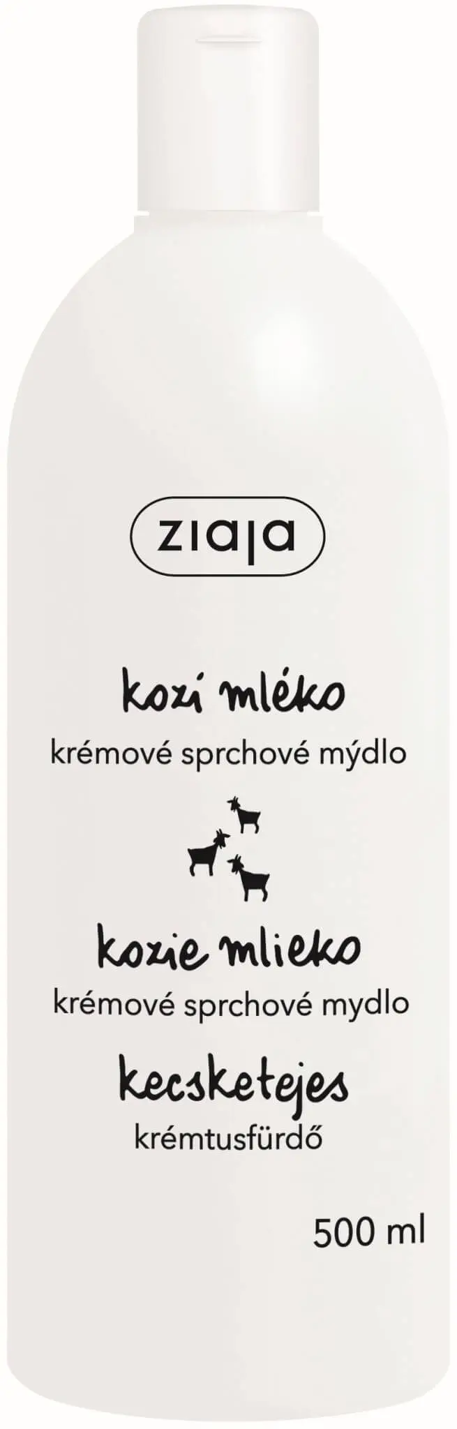 Ziaja Kozí mléko Krémové sprchové mýdlo 500 ml