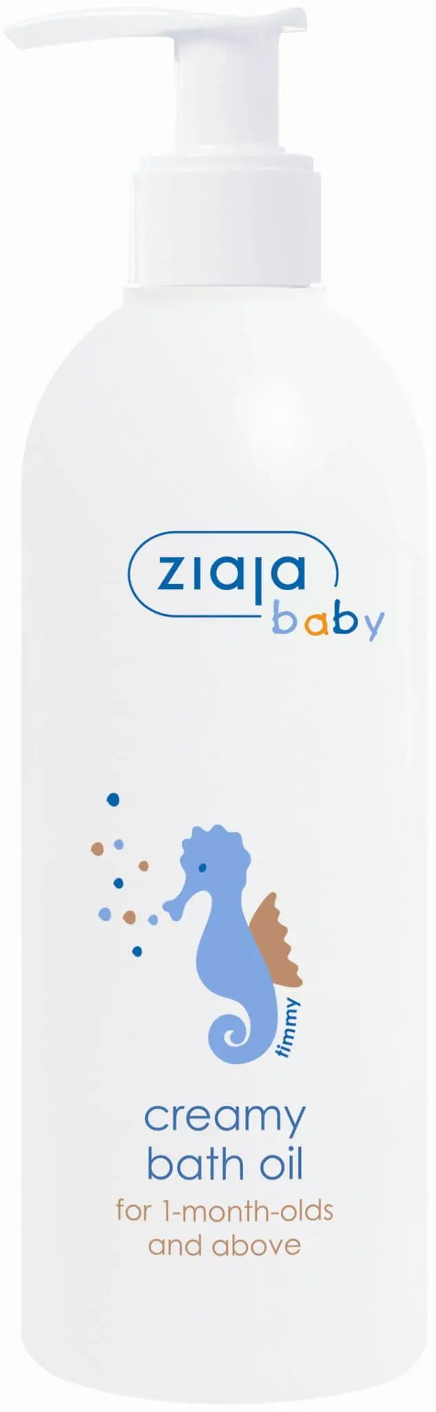 Ziaja Hypoalergenní krémový koupelový olej pro miminka od prvního měsíce 300 ml-(poškozený aplikátor)
