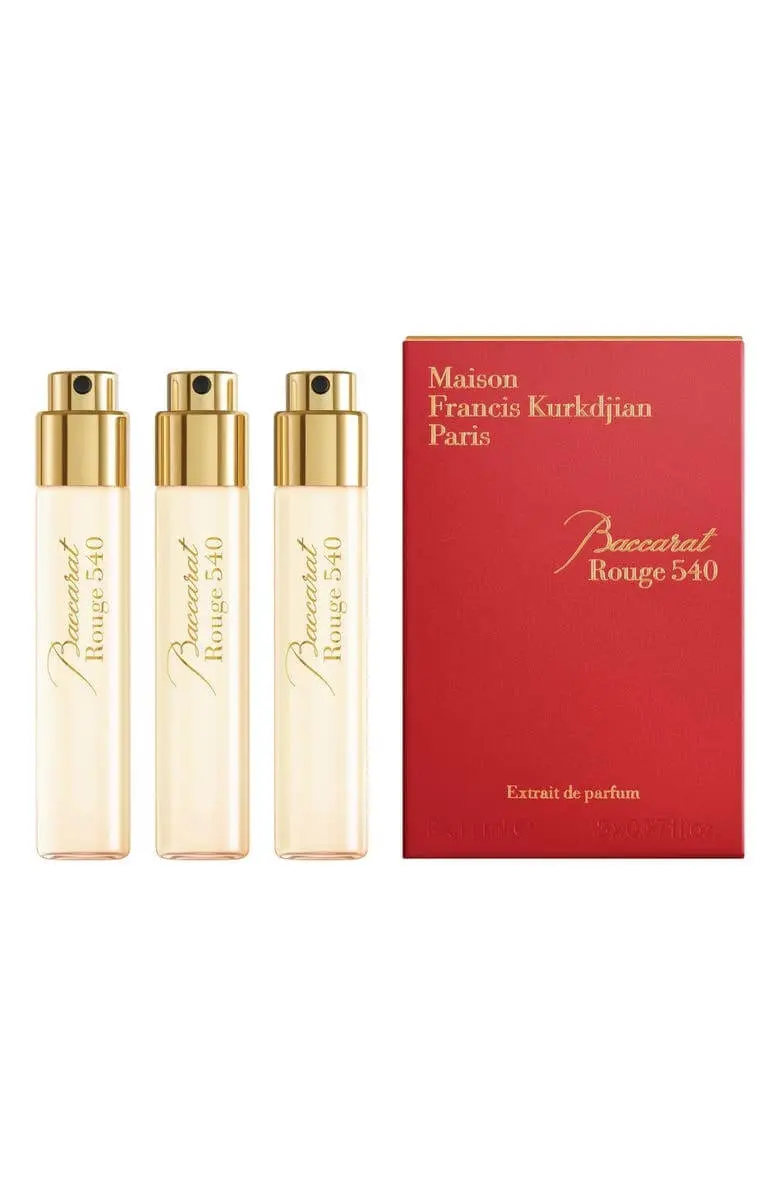 Maison Francis Kurkdjian Baccarat Rouge 540 - parfémovaný extrakt 3 x 11 ml