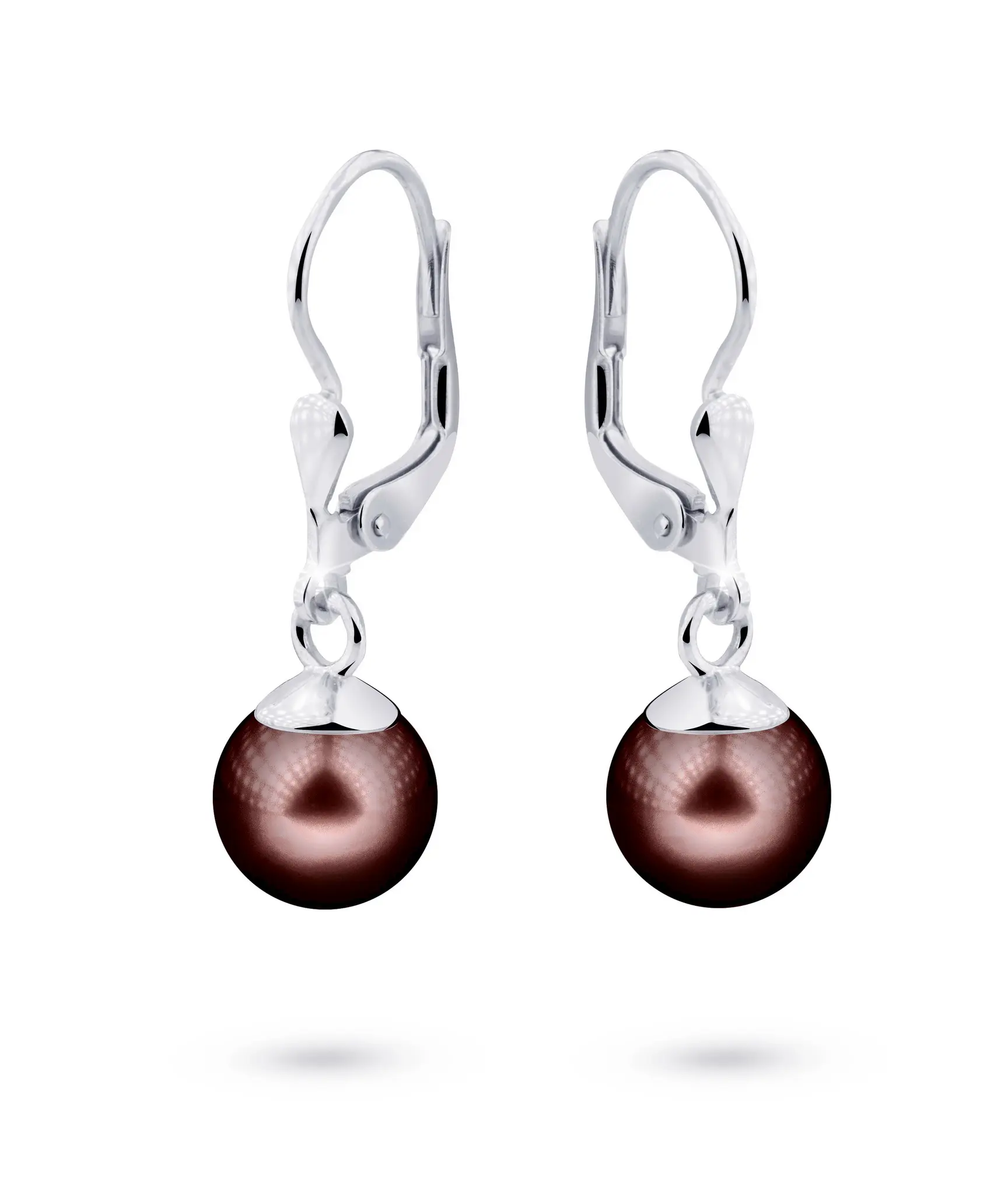 Cutie Jewellery Luxusní náušnice z bílého zlata s pravými perlami Z3015-55-C5-X-2