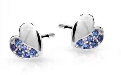Cutie Jewellery Dětské náušnice z bílého zlata C2160-30-X-2