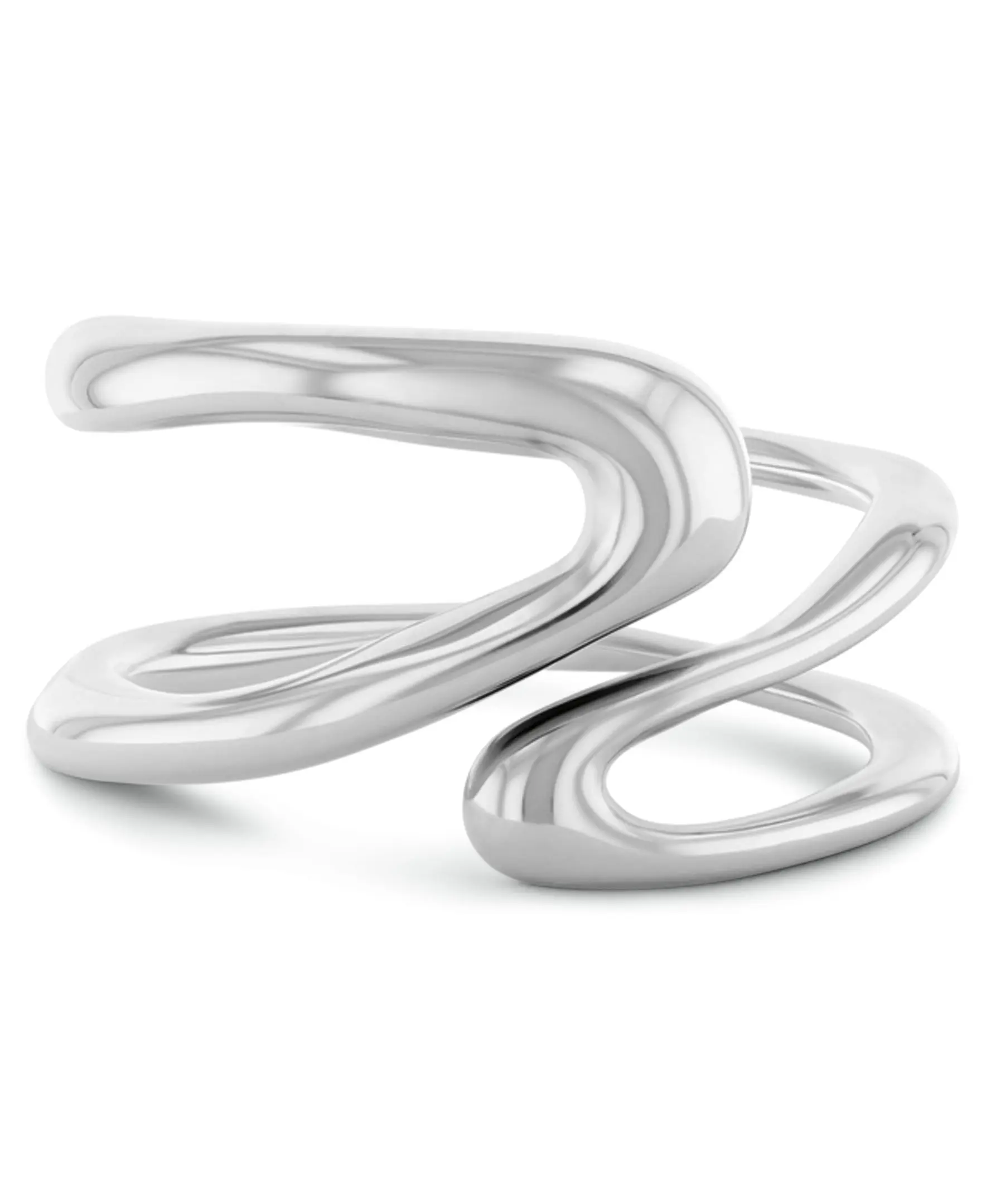 Calvin Klein Designový ocelový prsten Statement Links 35000751 54 mm