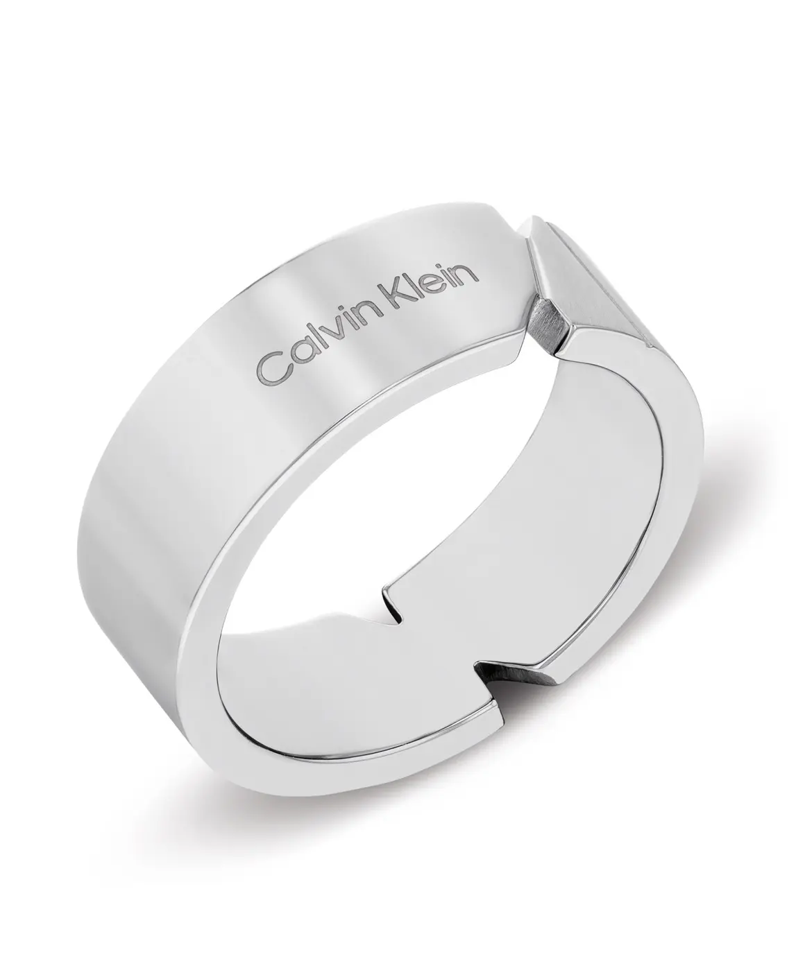 Calvin Klein Pánský ocelový prsten Electric 35100007