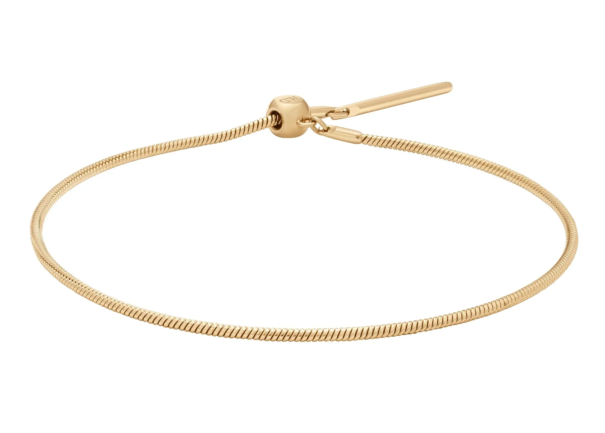 Daniel Wellington Pozlacený náramek na přívěsky Hádek Charms DW00400395