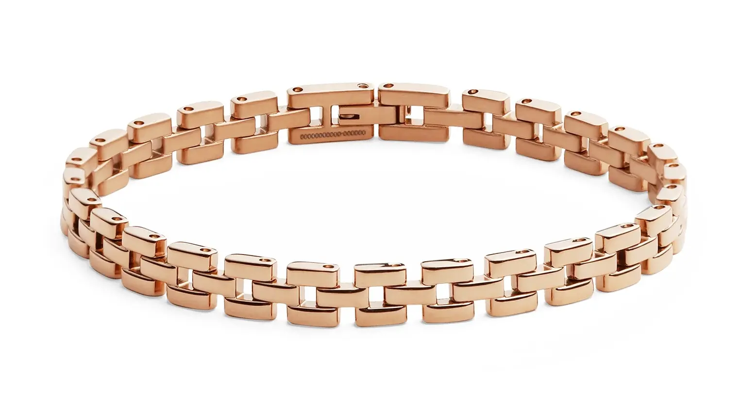 Daniel Wellington Módní bronzový náramek z oceli 3-Link DW004009