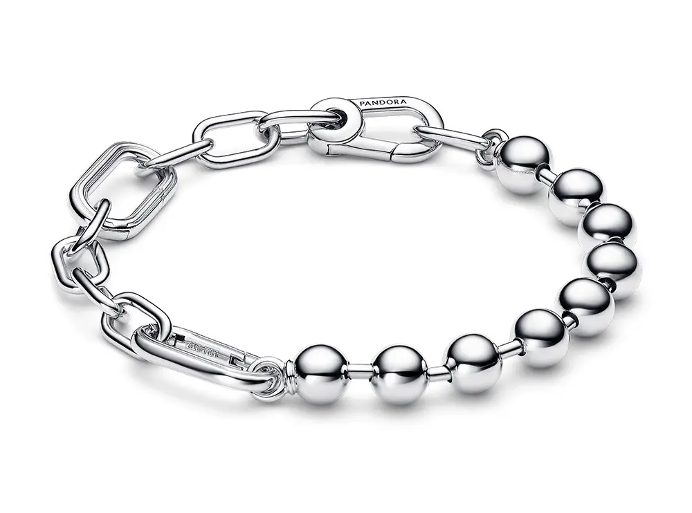 Pandora Stylový stříbrný náramek na přívěsky Me 592793C00 20 cm