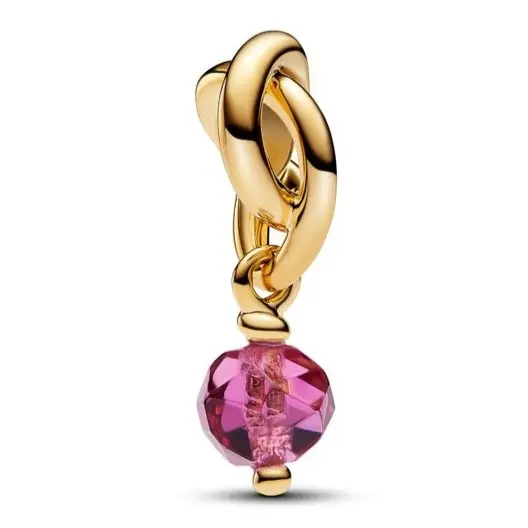 Pandora Pozlacený přívěsek Nekonečný kruh Shine Moments 763462C10