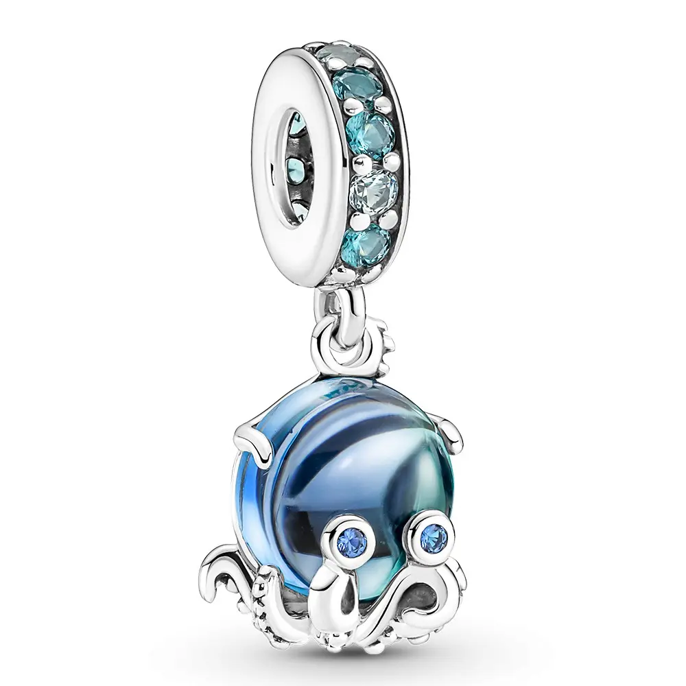 Pandora Půvabný stříbrný přívěsek Chobotnice Moments 791694C01