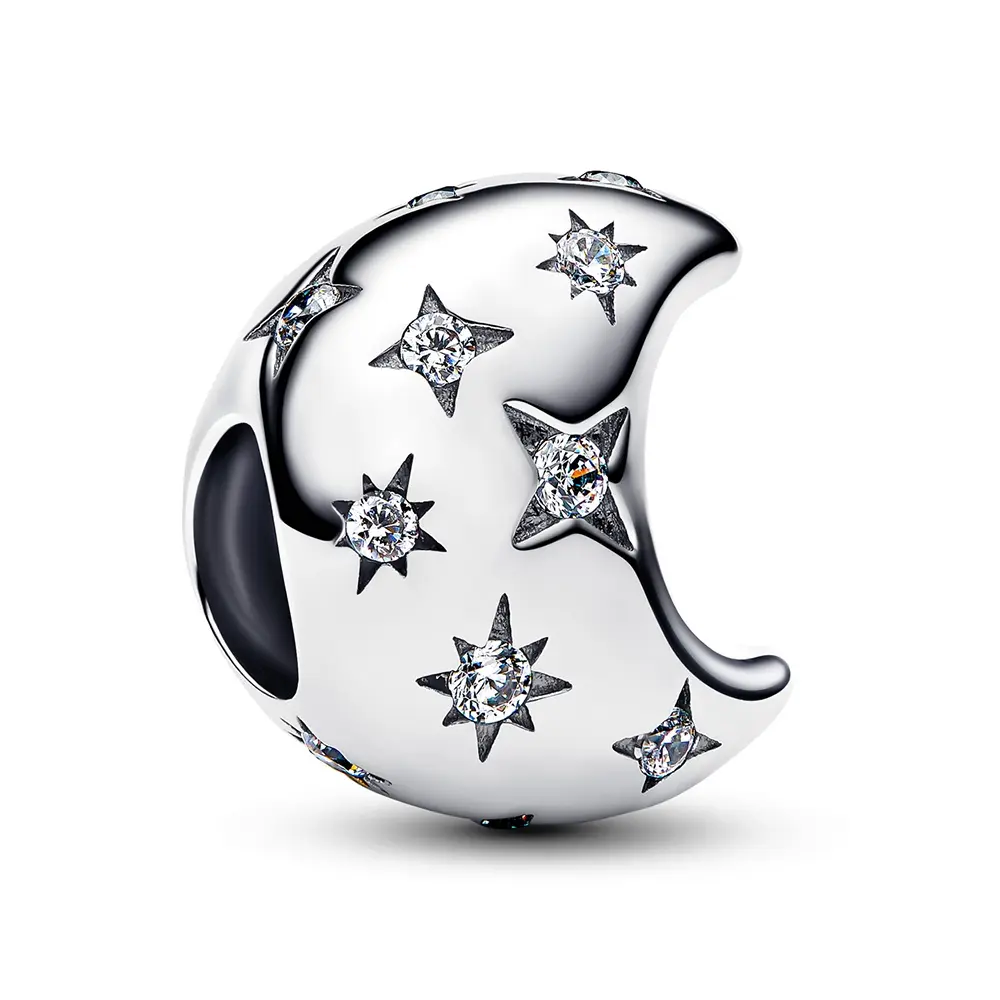 Pandora Stříbrný korálek Třpytivý měsíc Moments 794254C01