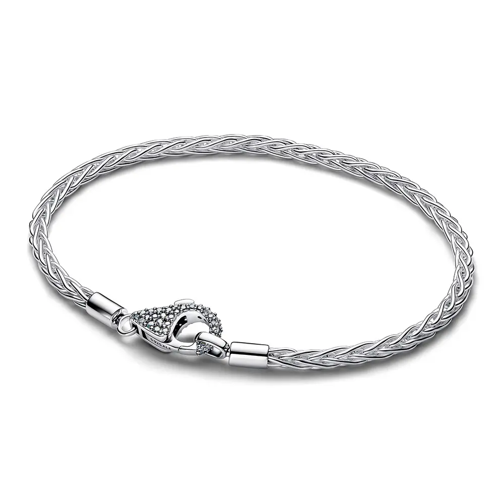Pandora Stříbrný náramek s pavé zapínáním Moments 594462C01