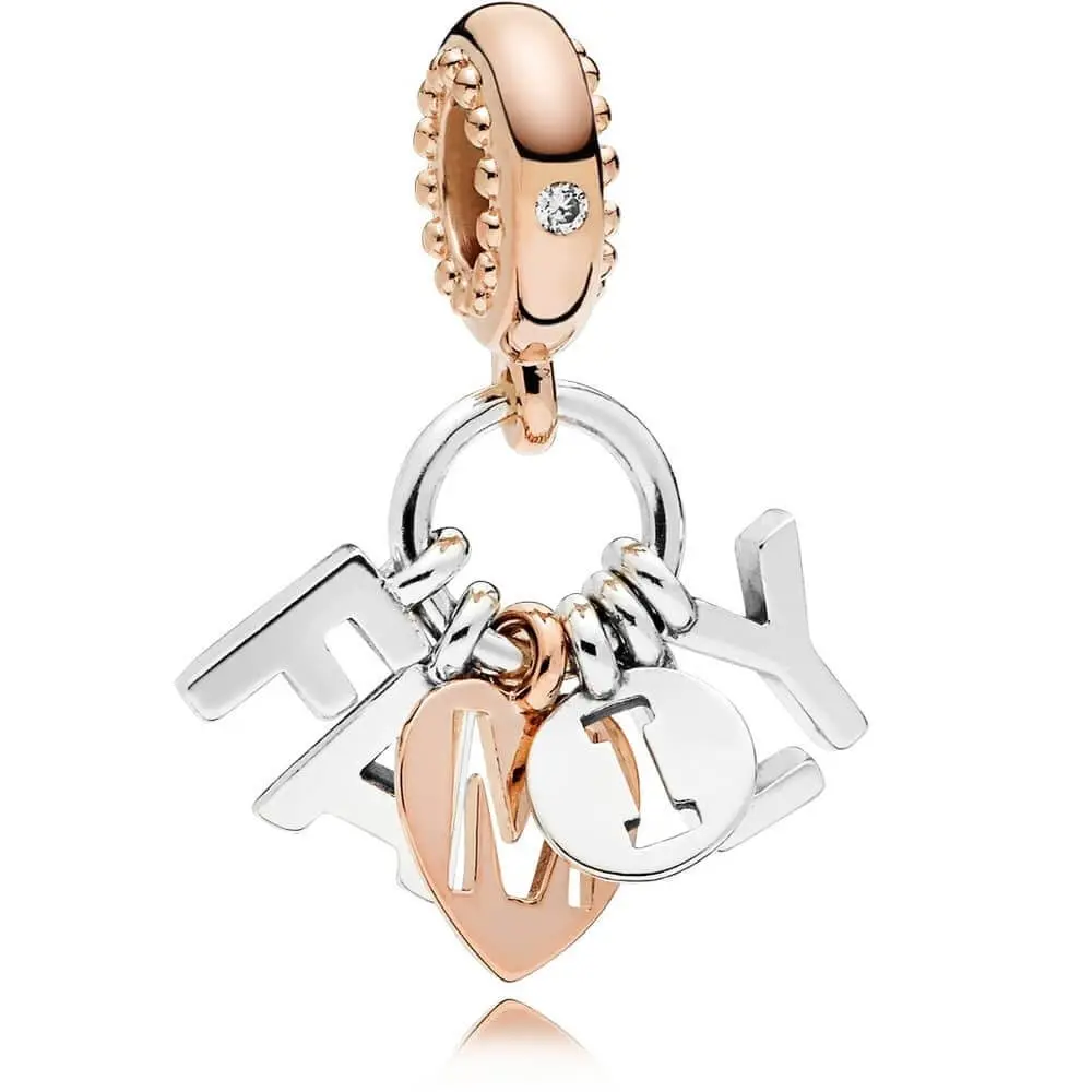 Pandora Přívěsek Perfektní rodina Rose Moments 787785CZ