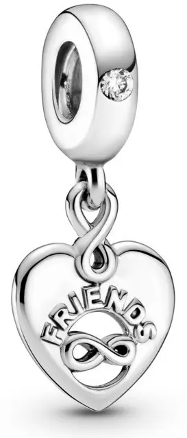 Pandora Stylový přívěsek Friends Forever Moments 799294C01