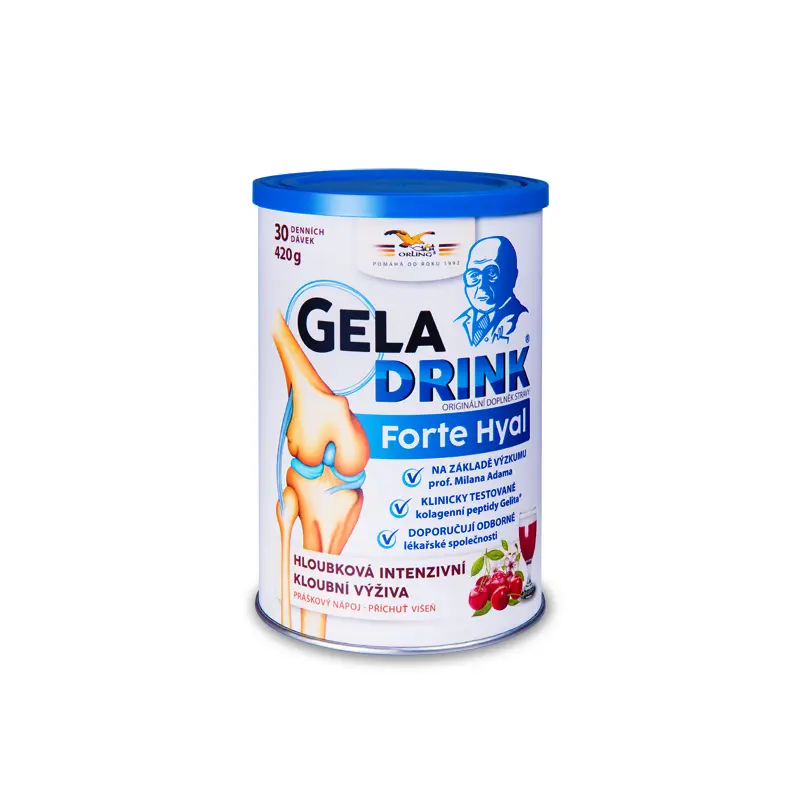 GELADRINK Forte Hyal nápoj višeň 420 g