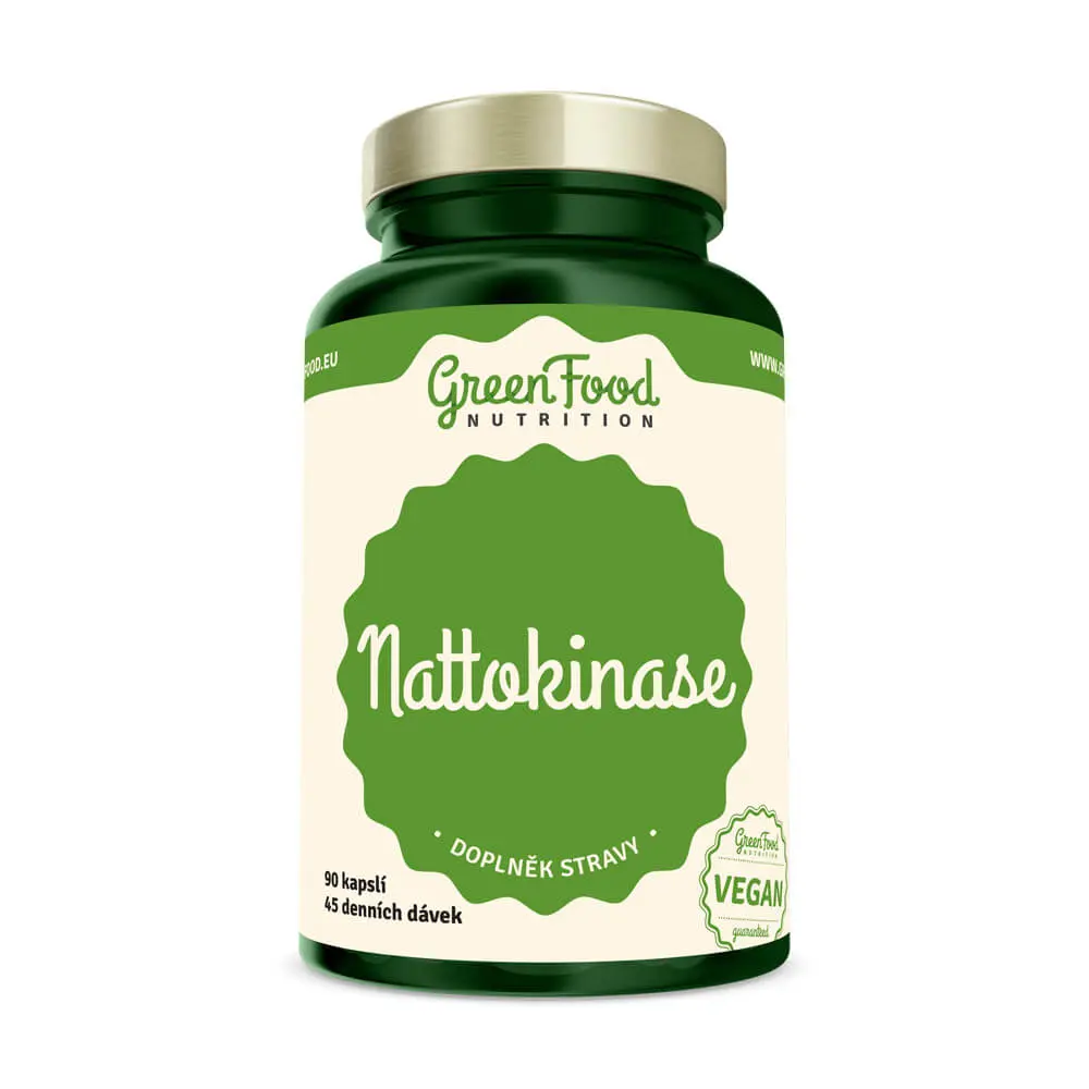 GreenFood Nattokinase 90 kapslí
