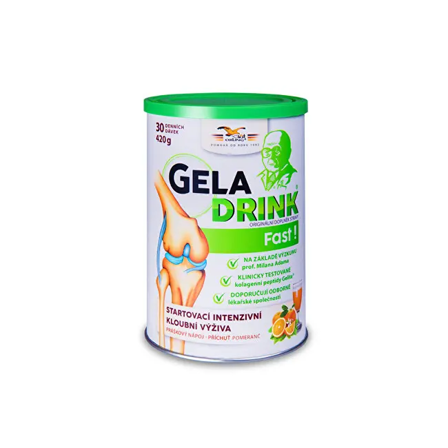 GELADRINK Fast nápoj pomeranč 420 g