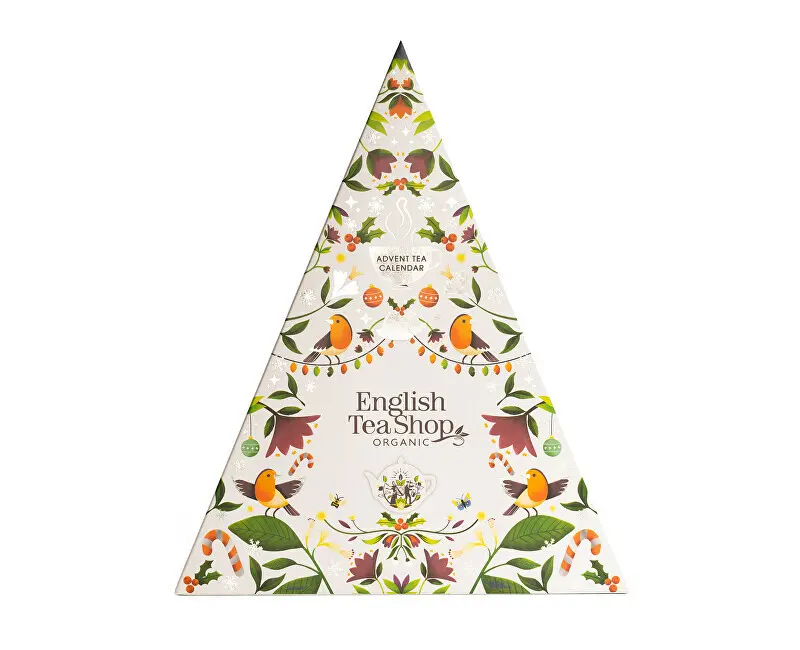 English Tea Shop Adventní kalendář Trojúhelník BIO 25 pyramidek